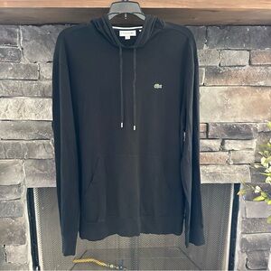 Lacoste Classic Black Hoodie
